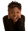 surprised woman